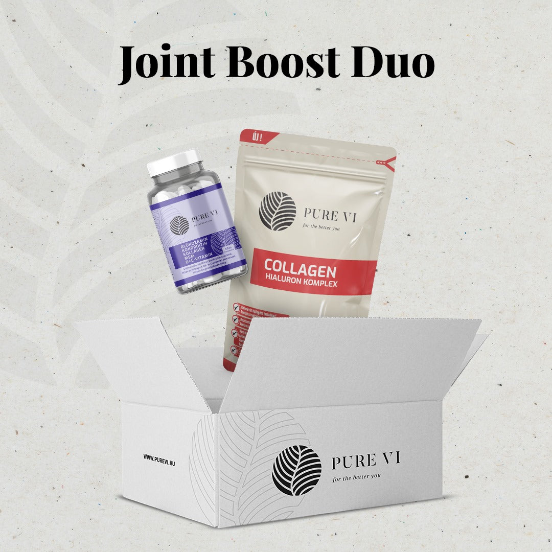 Pure Vi Joint Boost Duo-ízület csomag-kollagén, kondroitin, glükozamin