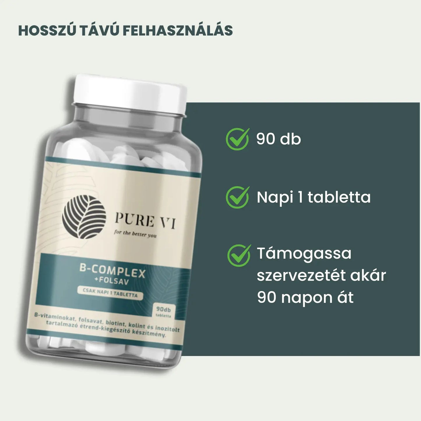 Pure Vi B-complex & Folsav