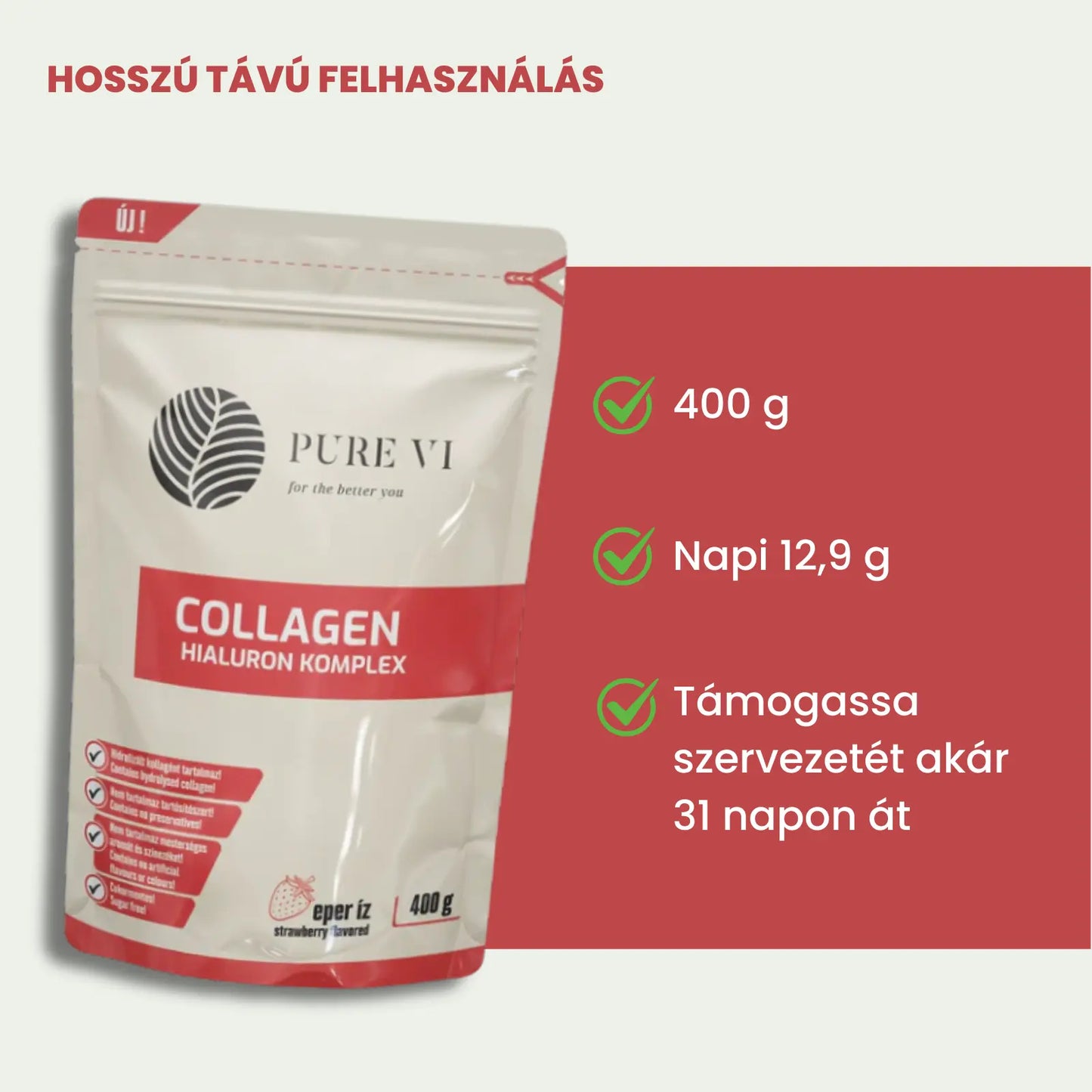Pure Vi Collagen & Hialuron Komplex Italpor