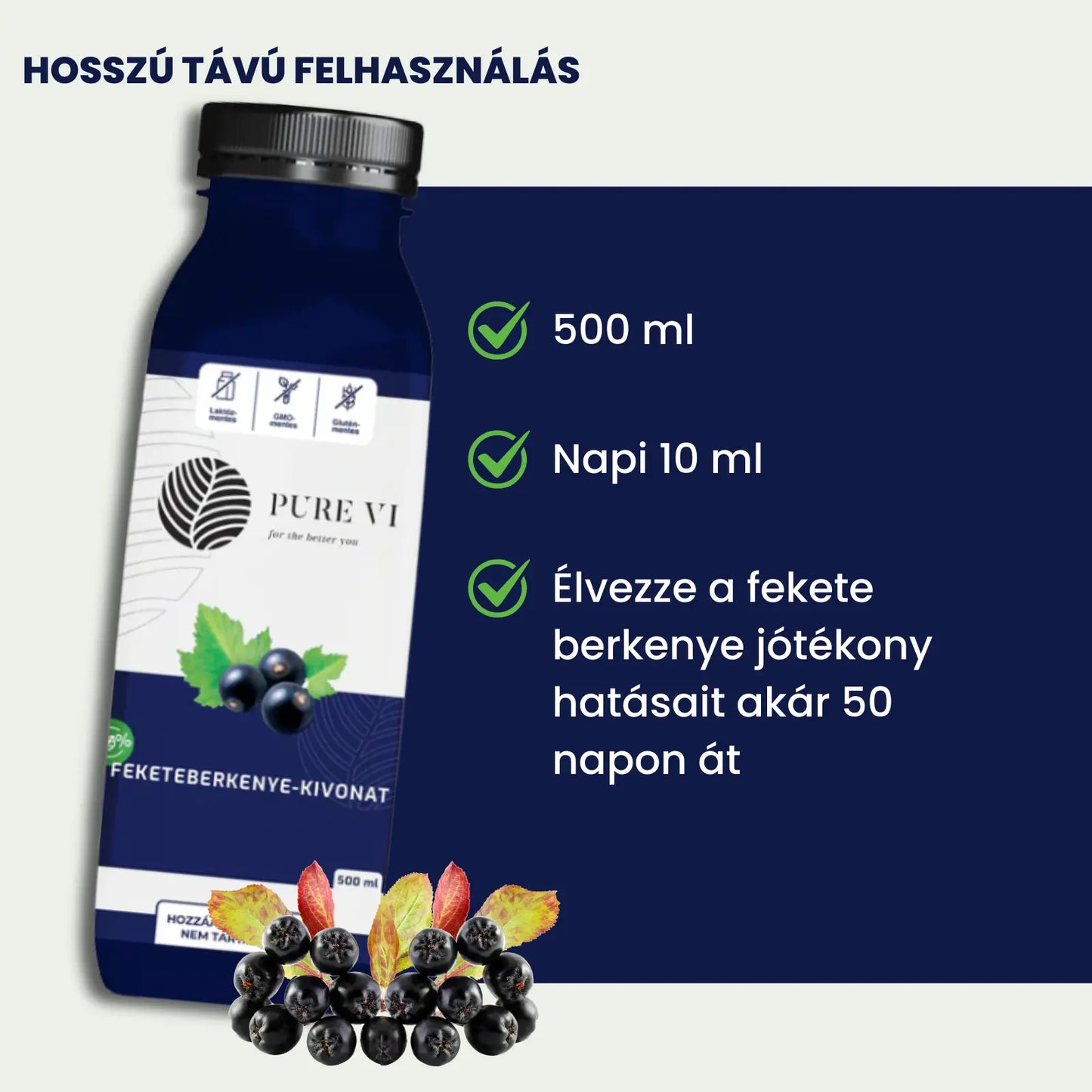 Pure Vi Fekete Berkenye Kivonat