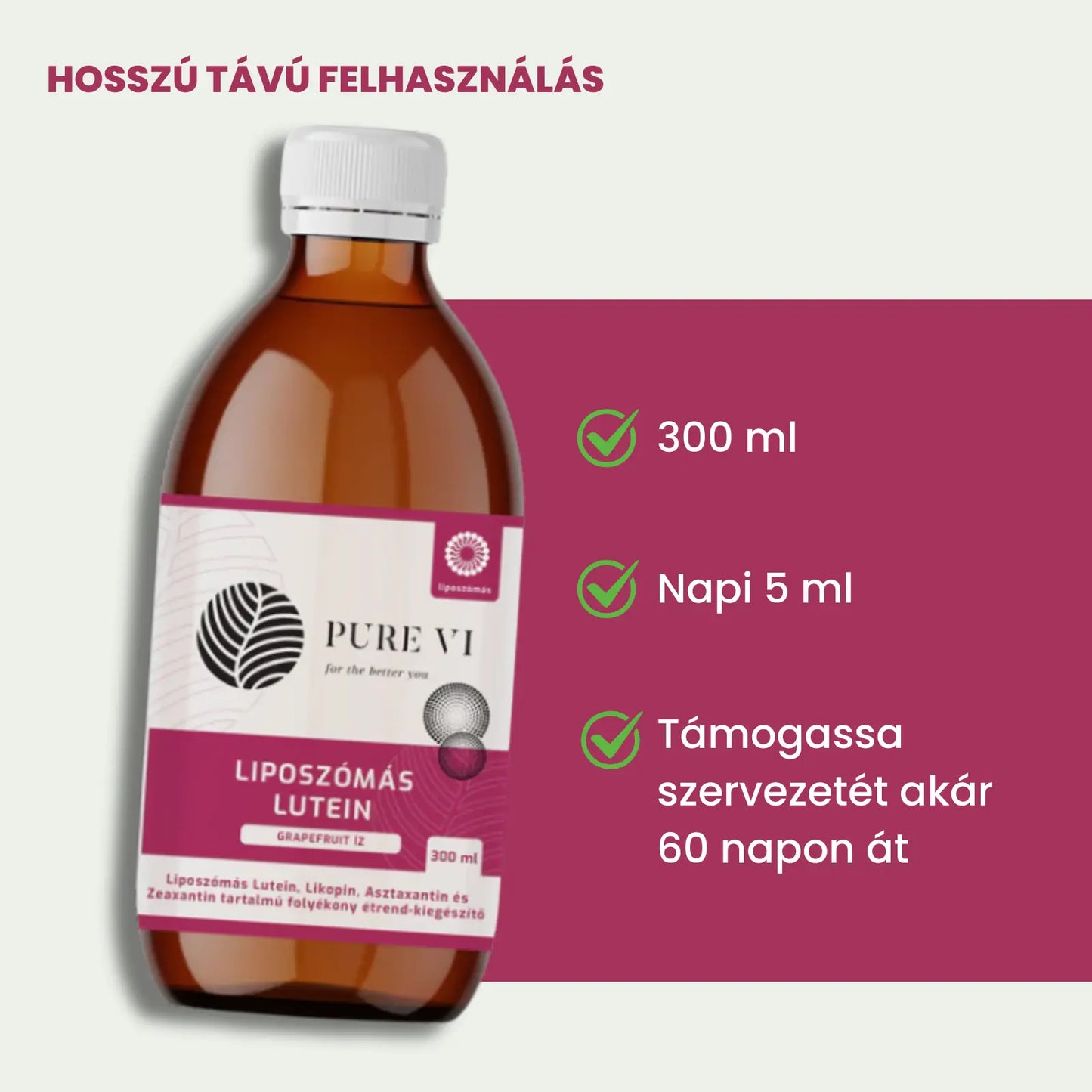 Pure Vi Liposzómás Lutein