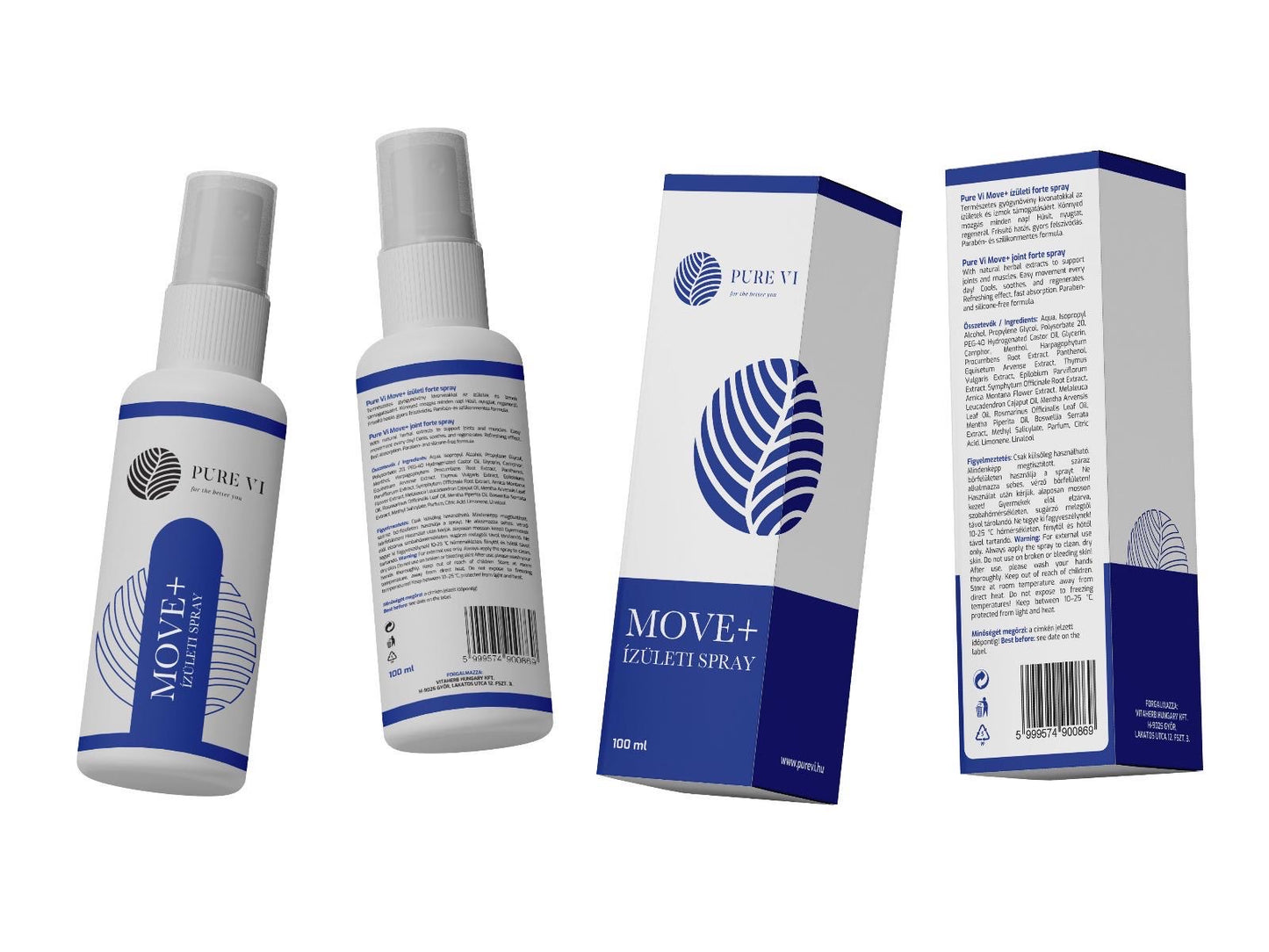 PureVi Move+ ízületi spray – 100ml