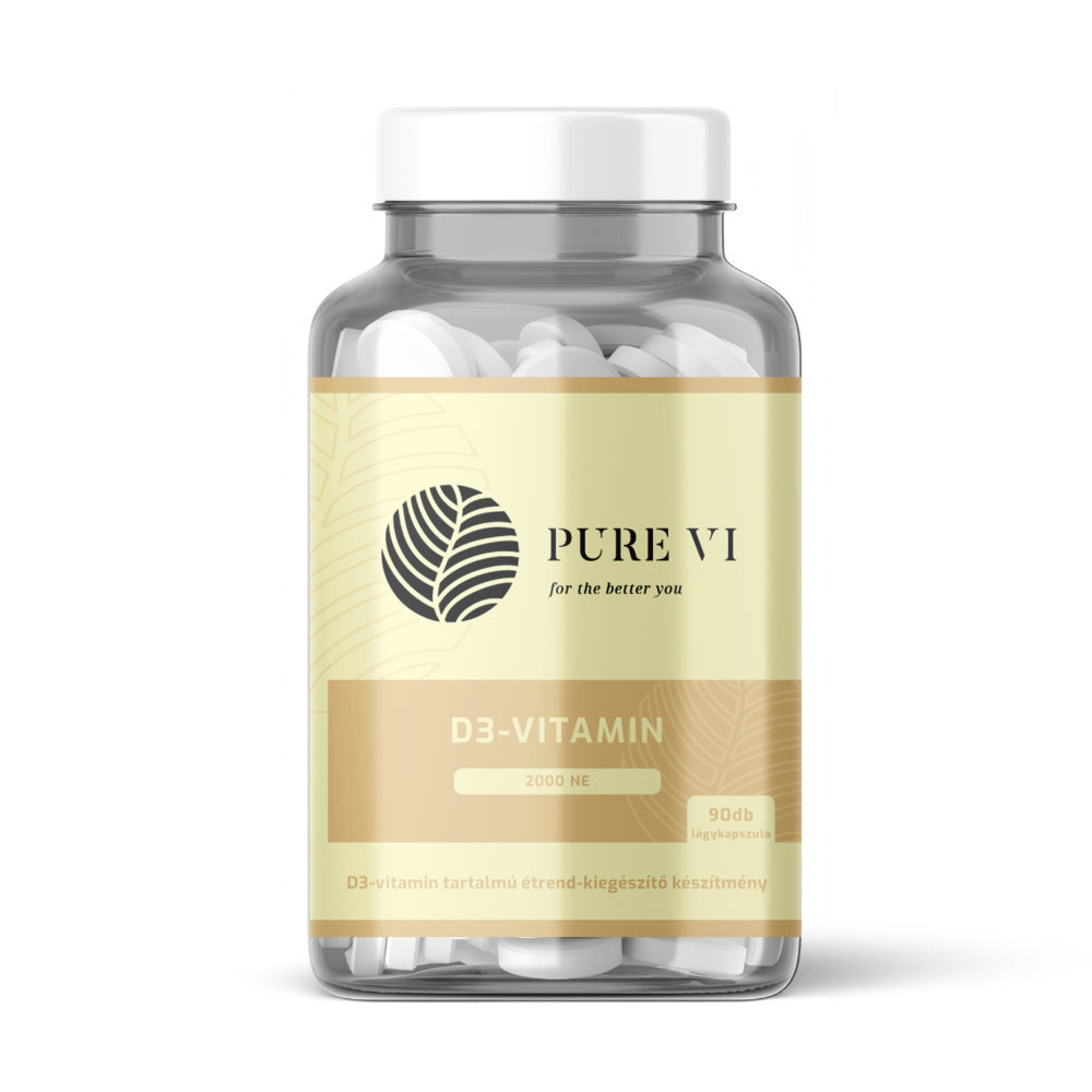 Pure Vi D-3 vitamin-Purevi - étrend-kiegészítő, természetes vitaminok, immunerősítés