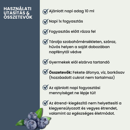 Pure Vi Feketeáfonya Kivonat