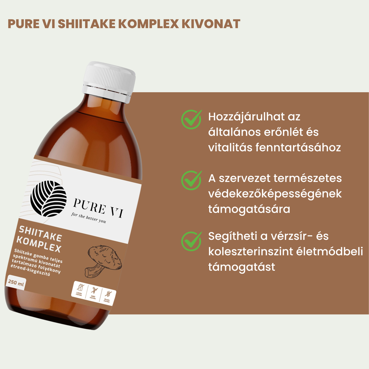 Pure Vi Shiitake Komplex