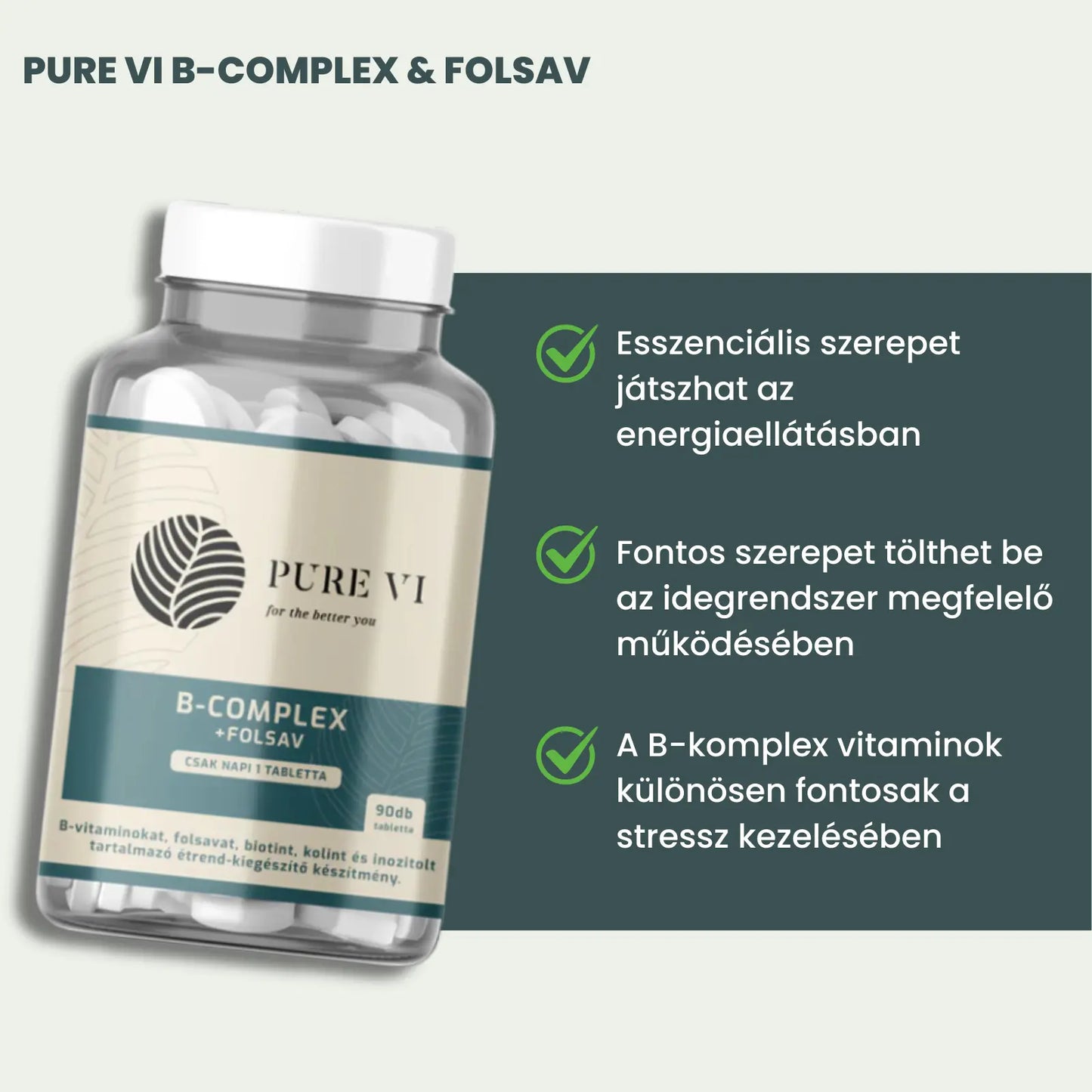 Pure Vi B-complex & Folsav