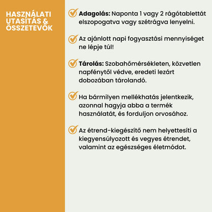 Pure Vi C-vitamin Rágótabletta