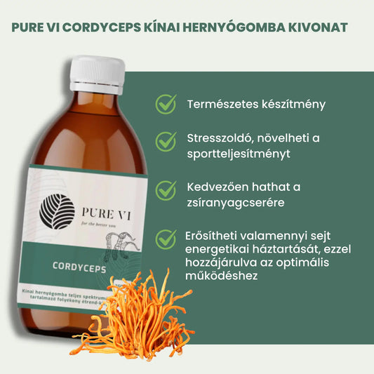 Pure Vi Cordyceps Kínai Hernyógomba Kivonat