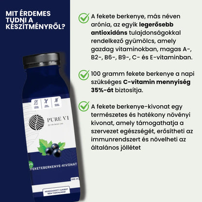 Pure Vi Fekete Berkenye Kivonat