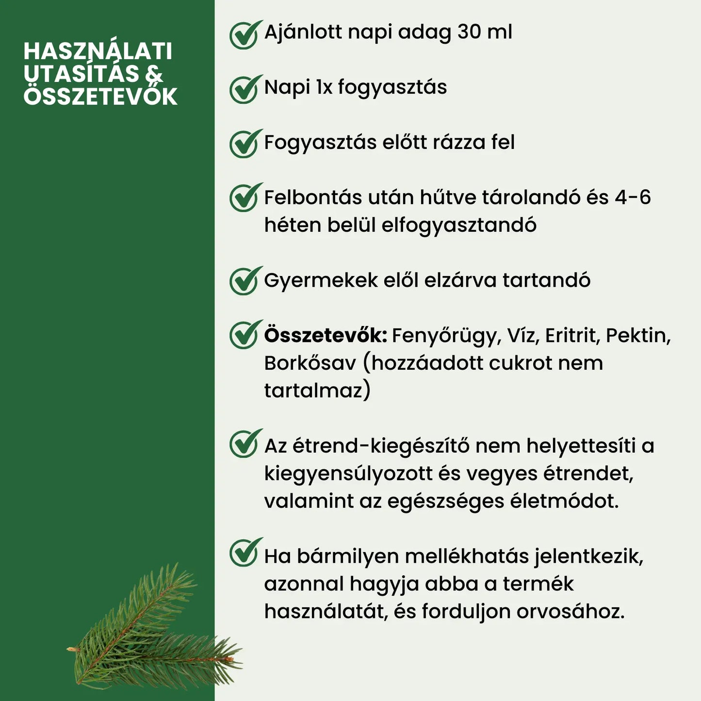 Pure Vi Fenyőrügy Elixír