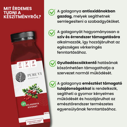 Pure Vi Galagonya Kivonat