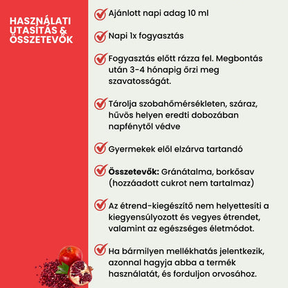 Pure Vi Gránátalma koncentrátum 330 ml