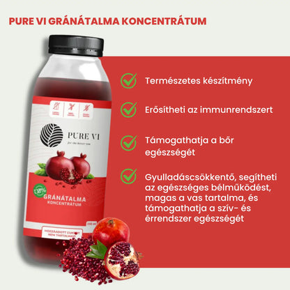 Pure Vi Gránátalma koncentrátum 330 ml