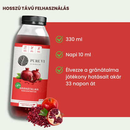 Pure Vi Gránátalma koncentrátum 330 ml