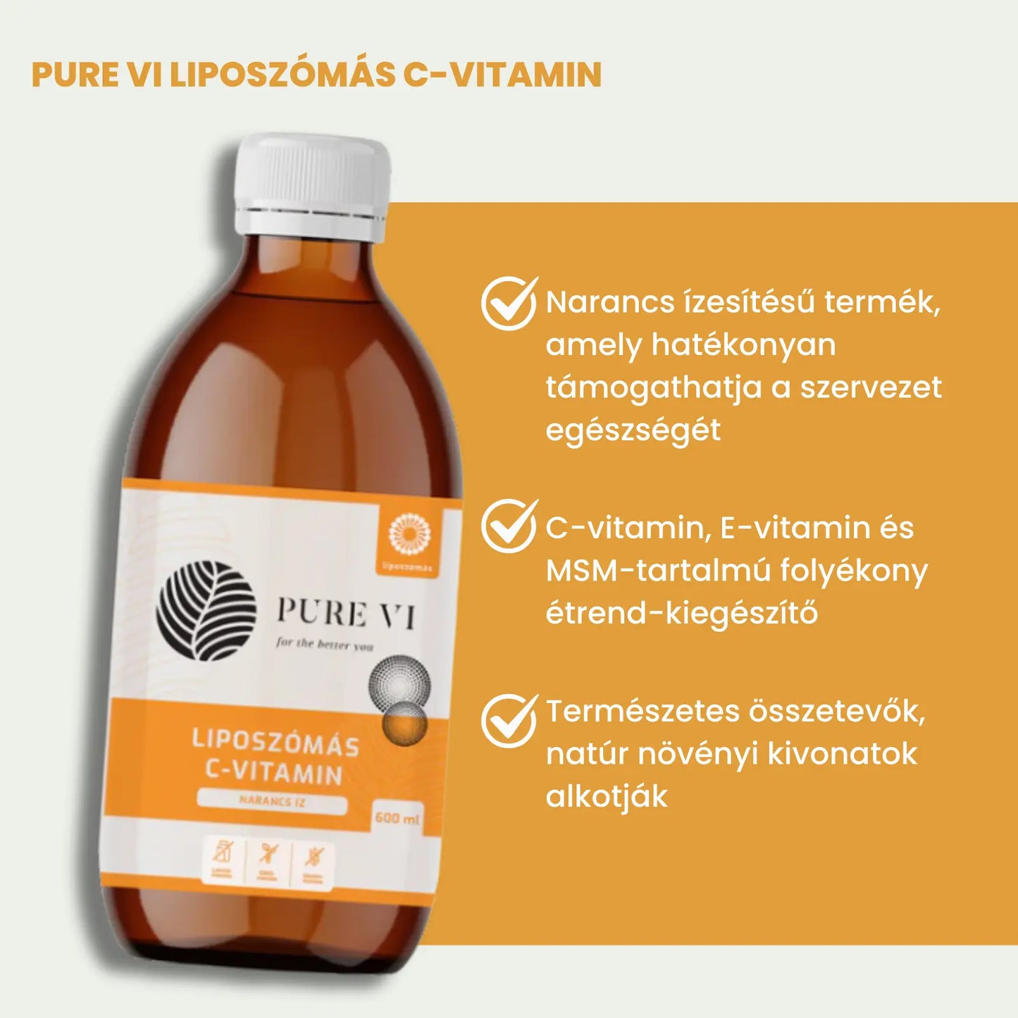 Pure Vi Liposzómás C-vitamin
