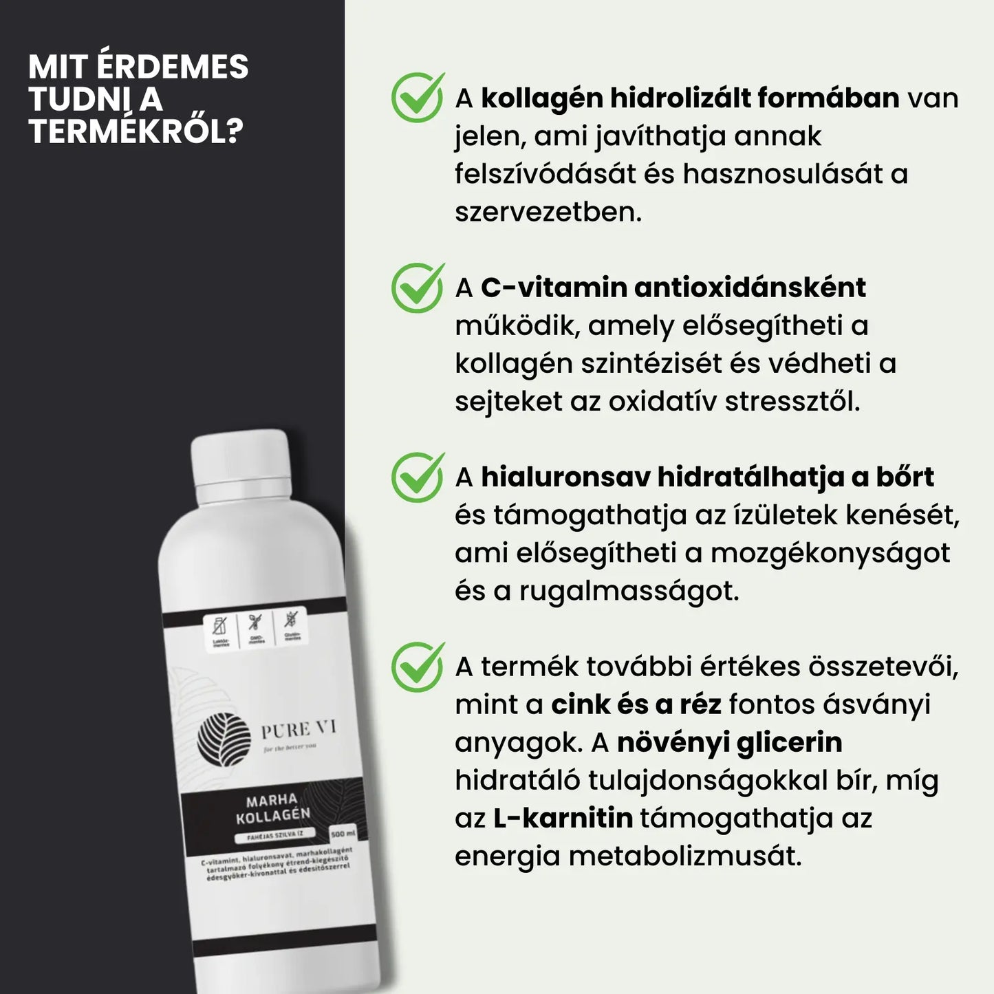 Pure Vi Marha Kollagén